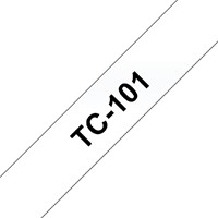 Brothertape TC-101 12mm zwart op transparant-2