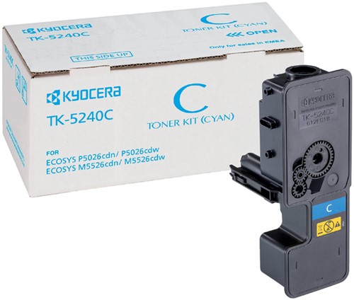 Toner Kyocera TK-5240 3K cyaan