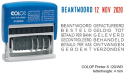 Colop woord-/datumstempel S120/WD
