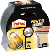 Plakband Pattex Powertape 50mmx10m grijs-2