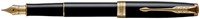 Vulpen Parker Sonnet Black Lacquer GT F