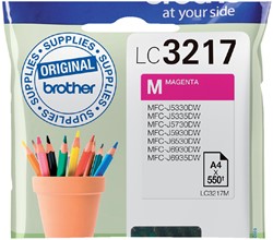 Inktcartridge Brother LC-3217 magenta