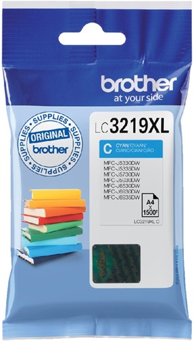 Inktcartridge Brother LC3219XL cyaan