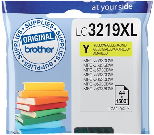 Inktcartridge Brother LC3219XL geel-2
