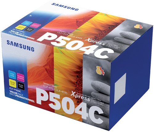 Tonercartridge Samsung CLT-P504C/ELS zwart 2.5K + 3x kleur 1.8K set/4-2