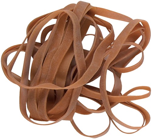 Elastiekjes 2,5mm x 100mm 34 ds/500gram 800stuks