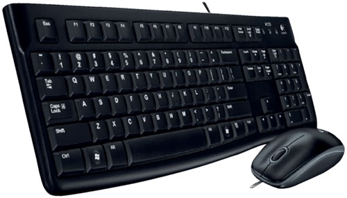Toetsenbord + muis Logitech MK120-3