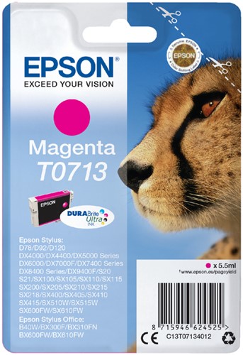 Inkcartridge Epson T0713 magenta