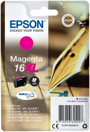 Inkcartridge Epson T1633 16XL magenta