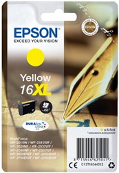 Inkcartridge Epson T1634 16XL geel