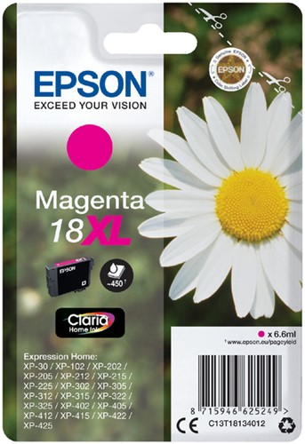 Inkcartridge Epson T1813 18XL magenta