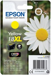 Inkcartridge Epson T1814 18XL geel