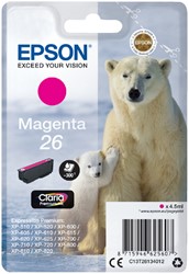 Inkcartridge Epson T2613 26 magenta
