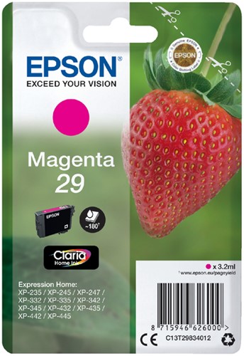 Inkcartridge Epson T2983 29 magenta
