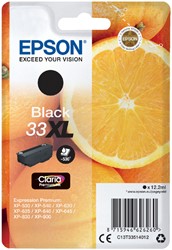 Inkcartridge Epson T3351 33XL zwart