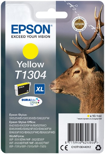 Inkcartridge Epson T1304 XL geel