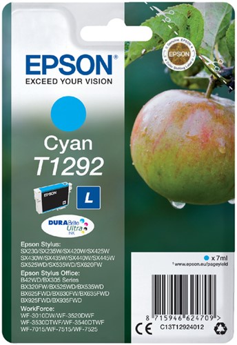 Inktcartridge Epson T1292 licht cyaan 