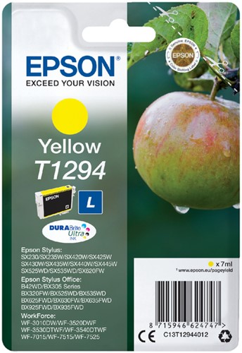 Inkcartridge Epson T1294 geel