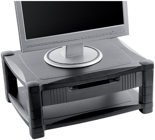 Monitorstandaard Quantore 34x43cm zwart