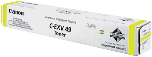 Tonercartridge Canon C-EXV 49 19K geel