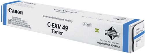 Tonercartridge Canon C-EXV 49 19K cyaan