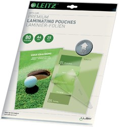 Lamineerhoes Leitz iLam A4 2x80 micron 25 stuks