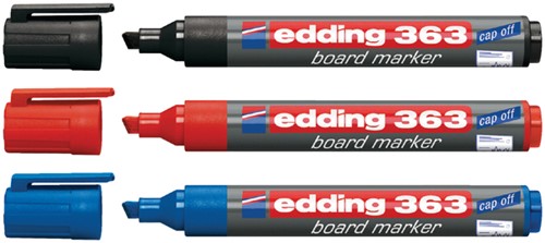 Viltstift Edding 363 whiteboard zwart-2