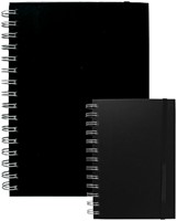Notitieboek Quantore A5 spiraal zwart-3