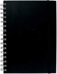 Quantore notitieboek spiraal met tabs
