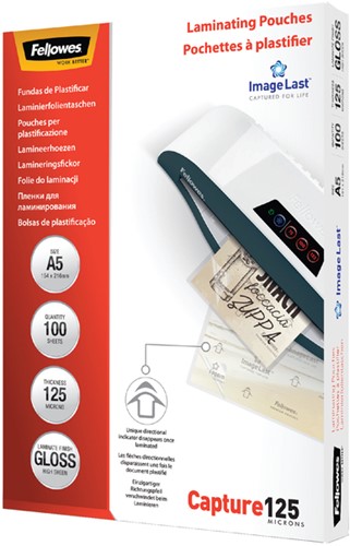 Lamineerhoes Fellowes A5 2x125micron ds/100