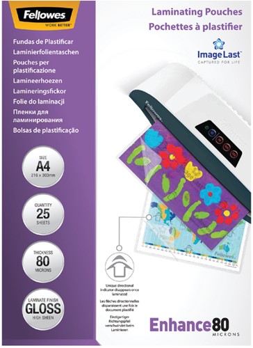Lamineerhoes Fellowes A4 2x80micron ds/25