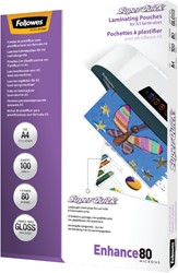 Lamineerhoes Fellowes A4 Superquick 2x80micron ds/100