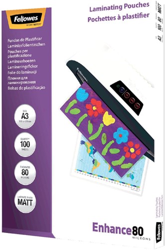 Lamineerhoes Fellowes A3 2x80micron mat ds/100