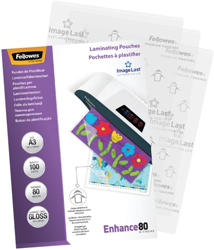 Lamineerhoes Fellowes A3 2x80micron ds/100-2