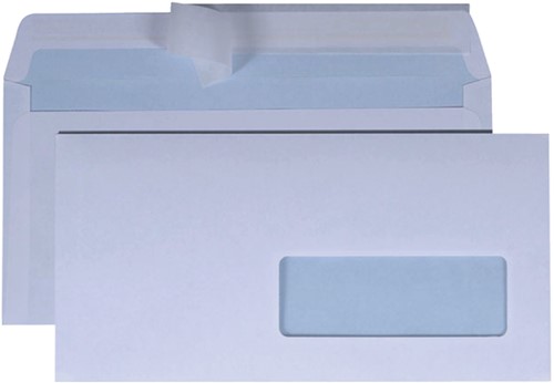 Enveloppen bank 110x220mm Hermes venster rechts zelfklevend ds/500-2