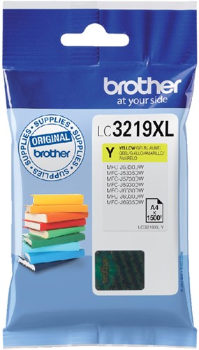 Inktcartridge Brother LC3219XL geel
