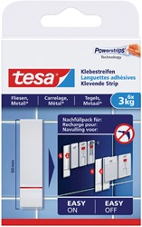 Powerstrip Tesa voor tegels en metaal 3kg pk/6