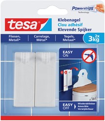 Tesa klevende spijker voor tegels & metaal