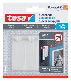 Tesa klevende spijker voor behang & pleisterwerk