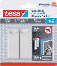 Tesa klevende spijker voor behang & pleisterwerk