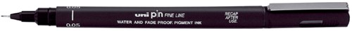 Fineliner Uni-ball Pin zwart