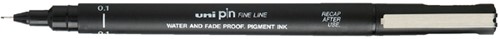 Fineliner Uni-ball Pin zwart