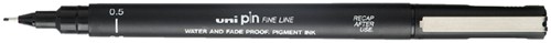 Fineliner Uni-ball Pin zwart