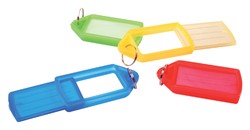 Pavo sleutellabels met schuifelement