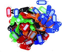 Sleutelplaatje Pavo assorti ds/100