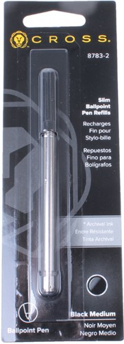 Balpenvulling Cross Slim Click M zwart