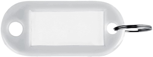 Sleutelplaatje Pavo wit ds/100