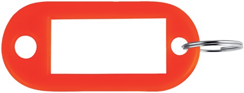 Sleutelplaatje Pavo rood ds/100