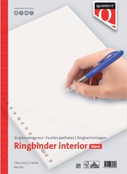 Ringbandinterieur A4 23r Quantore blanco pk/100