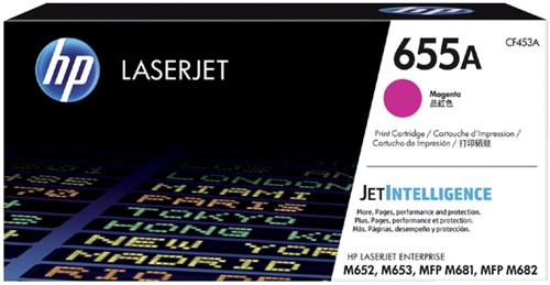 Tonercartridge HPCF453A (655A) 10.5K magenta